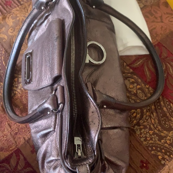 Authentic Salvatore Ferragamo leather satchel bag - Picture 12 of 12